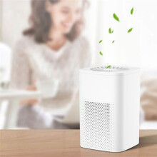 Portable USB Air Purifier and Desktop Vacuum Cleaner for Home and Car
