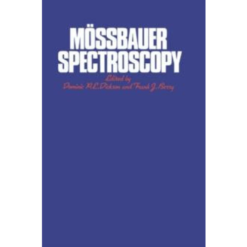 Mossbauer Spectroscopy Hardcover Book