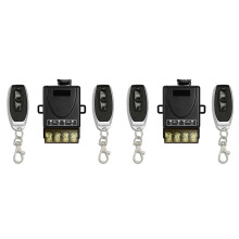 2X DIY Wireless 433MHz Universal Remote Control  12V-48V High Power Relay Receiver Module for Car Water Pump