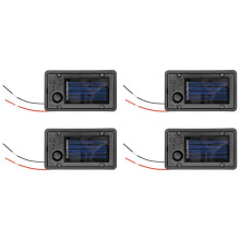4Pcs Battery Box, Solar Lantern Light Replacement Parts Top for Outdoor Hanging Lanterns Container Home Solar Lamp