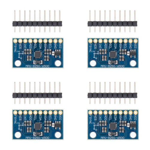 4X MPU-9250 GY-9250 9-Axis Sensor Module I2C/SPI Communications Thriaxis Gyroscope + Triaxial Accelerometer