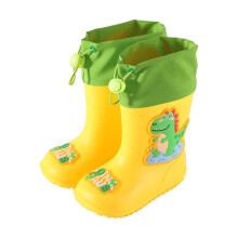 Kids' Waterproof Astronaut Rain Boots Lightweight Mid-Cut