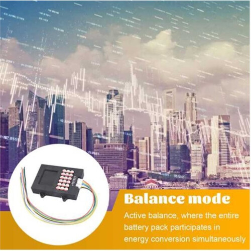 Lithium Titanate 6S Active Balancer with Voltage Display TFT LTO Battery Voltage Tester 5a  Transfer Equalizer 2