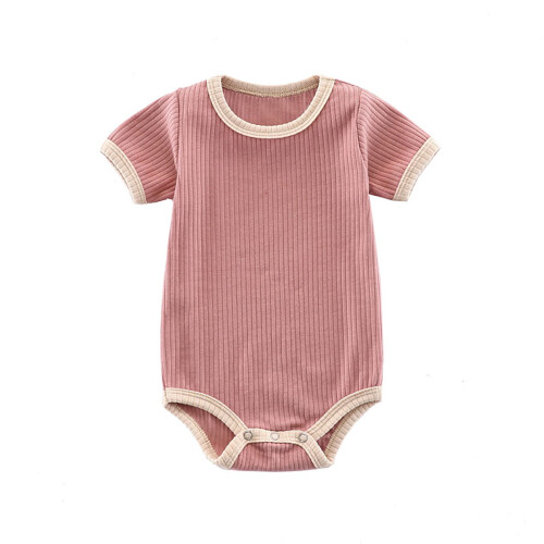 Baby Bodysuits Soft Ribbed Romper 0-24 Months
