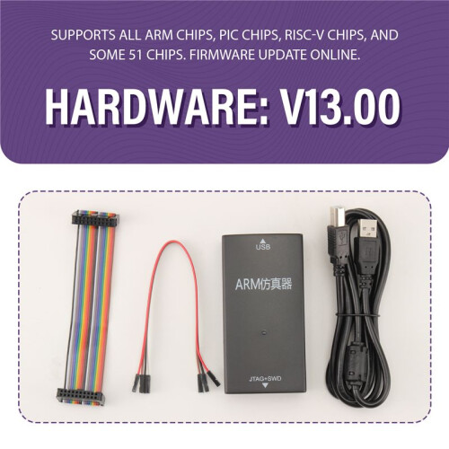 For J-Link V13 JLink V13 ARM Emulator Debug Tool USB JTAG Debugger SWD STM32 STM32F103C8 STM MCU Firmware Update Online 2