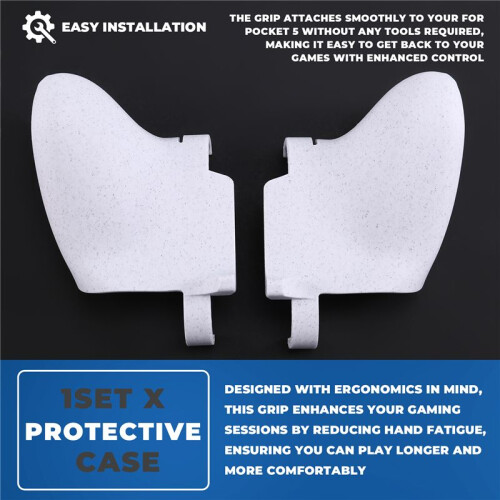 For Retroid Pocket 5 Ergonomic Grip Comfortable Game Console Handle Enhanced Gaming Experience 1