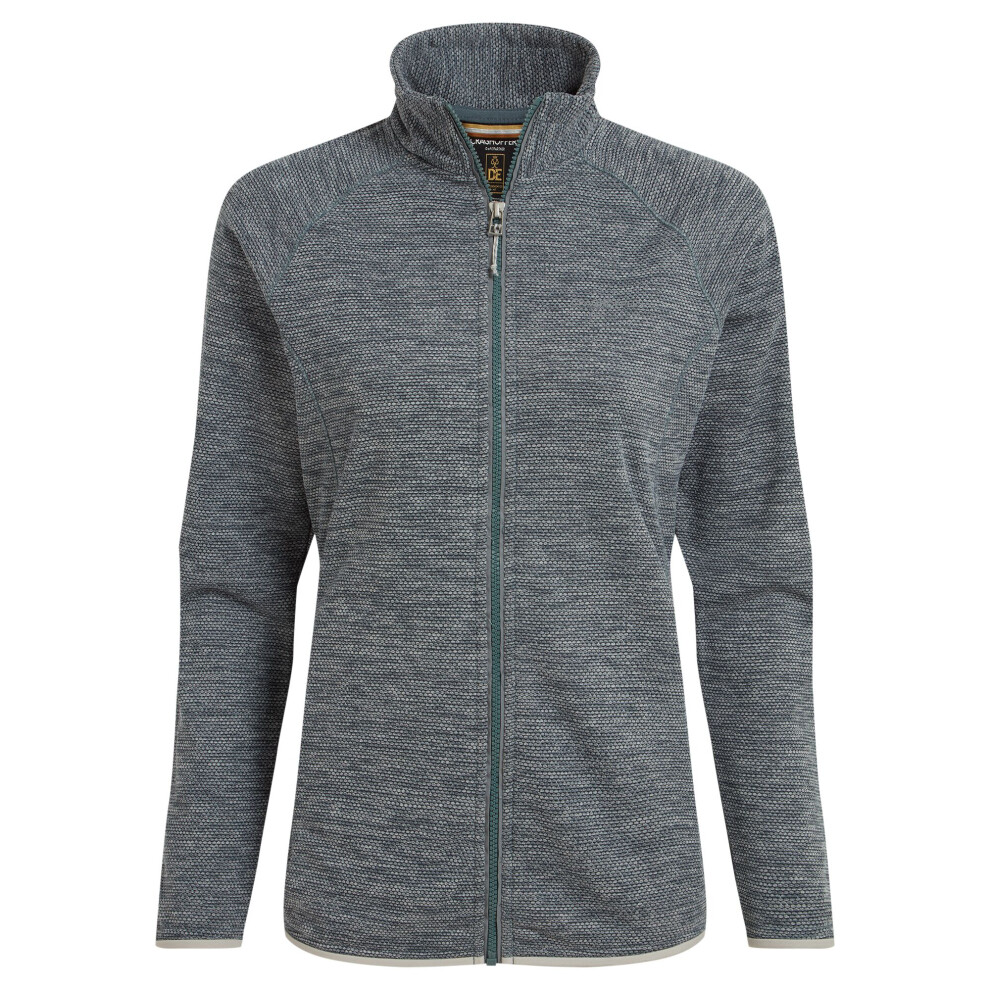 Craghoppers (16 Uk, Storm Grey Marl) Womens/Ladies Tarvos Full Zip Fleece Jacket