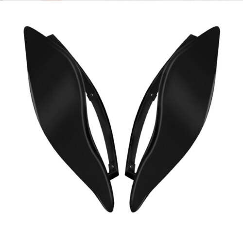 Motorcycle Windshield Side Wing Deflector Adjustable Air Deflector for  Touring Electra Street Tri Glide FLHX