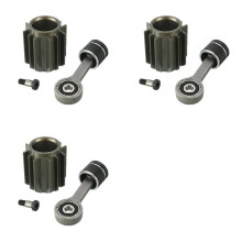3X LR023964 Kit de Réparation de Pompe de Compresseur de Suspension Pneumatique pour LR3 LR4 MK3 Sport LR061663, LR072537
