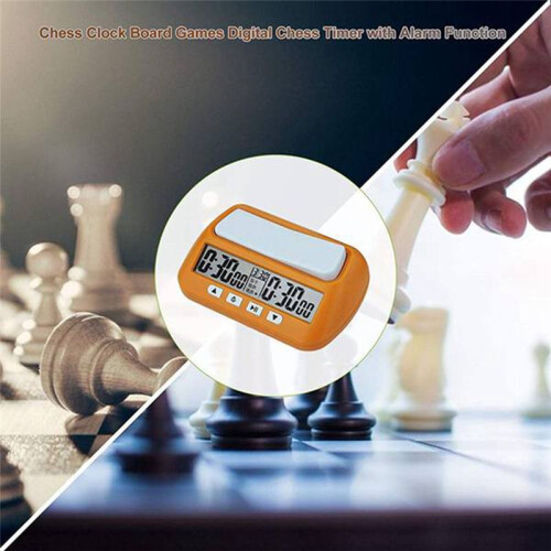 Professional Board Game Timer Count  Down Competition Hour Meter Table Games Chess Clock for International Chess 2