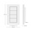 Tuya Zigbee Wireless 4-Gang Scene   Life App Control, Battery Powered Portable Scene Push Button 8