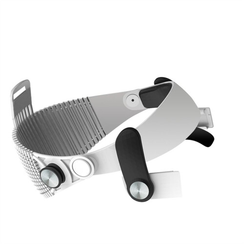 Adjustable  Strap for Meta Quest 2 VR Headset Improve Comfort Pressure Relief VR Accessories White