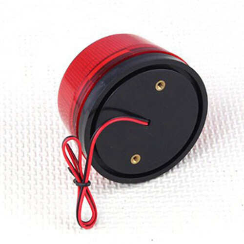 2X 12V Alarm Led Flashing Strobe Light for Home Security Alarm System Red 2