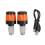 2Pcs Electric Scooter Handlebar Lights, LED Warning Light,Waterproof Turn Signal Lights 2