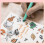 Portable  Thermal Label Printer Home Photo Printer Student Wrong Question Printer  Label Printer Price Tag,B 2