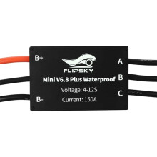 Flipsky V6.8 IP68 Waterproof ESC 4-12S Electronic Speed Controller Based VESC6 150A for Efoil Ejet/ Boat/ Drone