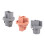 6pcs for  Land  Prado LC120 2003-2009 Bulb Base Tail Light Socket Brake Light Socket Reversing Light Socket 1