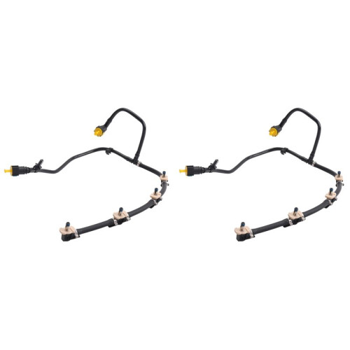 2X 31480-4A900 Injector Leak Off Return Pipe for   314804A900