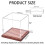 Baseball Display Case, No Assembly Clear Acrylic  Holder with Solid Wood Base for Autograph 7