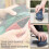 Triangle Sanding Discs Set 11-Hole Hook-and-Loop 30 Pcs 6