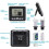Wireless Water Level Indicator Gauge Water Tank Sensor Liquid Level Sensor Digital Thermometer Clock Water Level Meter 5