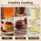 Pancake Batter Dispenser with Squeeze Handle Batter Separator Bake Tools for Pancakes Cupcake Waffle Muffin Mix Cake 5