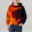 Boys Hooded Sweatshirt Flame 3D Print Long Sleeve Pullover 2