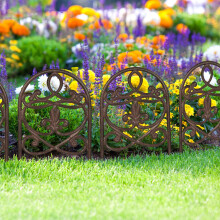Antieke tuinschermpanelen, set van 10 stuks