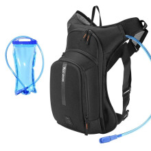 WEST BIKING Cycling Hydration Backpack Ergonomic Harness with Reflective Safety Features Outdoor Sports Travel Bag 10L