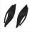 Motorcycle Windshield Side Wing Deflector Adjustable Air Deflector for  Touring Electra Street Tri Glide FLHX 3