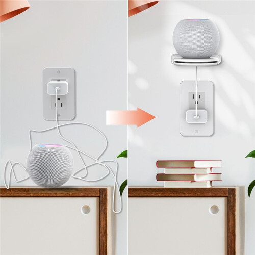 For   Wall Mount Holder Compact Outlet Bracket Stand for  Speaker Space-Saving Hanger for   A 2