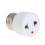 5PCS E27 to EU Plug Connector Accessories Bulb Holder Lighting Fixture Bulb Base Adapter Portable Lamp Socket 3