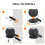 For   Wall Mount Holder Compact Outlet Bracket Stand for  Speaker Space-Saving Hanger for   A 8