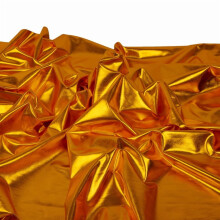 Spandex Fabric Dark Golden 39x57in Soft Glossy