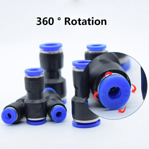 Pneumatic Reducer Fitting Straight Push-In 4-16 mm 8 mm to