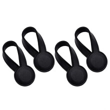 4pcs Magnetic Towel Holder Made of Leather, Easy Access Towel Clips, Magnetic Clip,Towel Clips, for Kitchens Bathroom