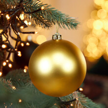 Silver Christmas Tree Ornament 4.72 Inch
