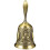 Hand Bell Floral Pattern 4.5 Inch Clear Loud Sound 1
