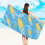 Serviette de plage en microfibre anti-sable 76 x 152 cm 1