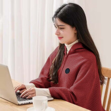 USB Heated Shawl Coral Velvet Portable for Shoulder Neck