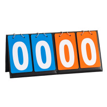Portable Leather Waterproof Race Scoreboard Flip Board
