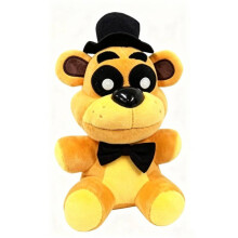 (Yellow Bear) Five At Nights Freddys Bear Foxy Plush Toy Stuffed Doll Decoration Bedroom Gift