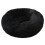 Cama redonda para cães em formato de donut com borda ortopédica de 20 cm (8 polegadas). 1