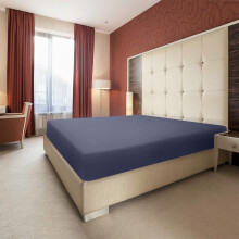 Housse de matelas double ajustée, antidérapante et anti-poussière, en fibres douces