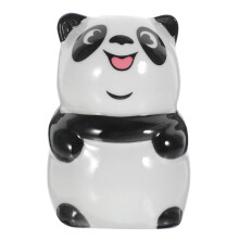 Keramická slánka Panda s himálajským růžovým držákem na sůl