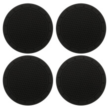 Supvox Anti-Rutsch-Auto-Untersetzer, 4er-Pack, 7,1 x 7,1 cm