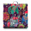Almofada de Meditação Paisley Quadrada 22x22 polegadas 1