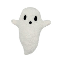 Boneco de Pelúcia Fantasma Amigável para Decoração de Halloween (1 peça)