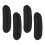 Invisible Shoulder Strap Protectors Black 4 Pcs 1