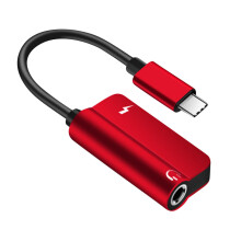 USB-C-auf-3,5-mm-Audioadapter mit Ladefunktion